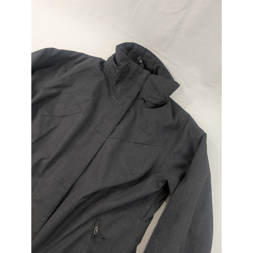 The North Face Kalispell Triclimate Jacket Womens Gray Hyvent Shell Only - Sz M